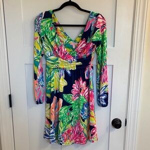 Lilly Pulitzer Vibrant Long Sleeve Dress